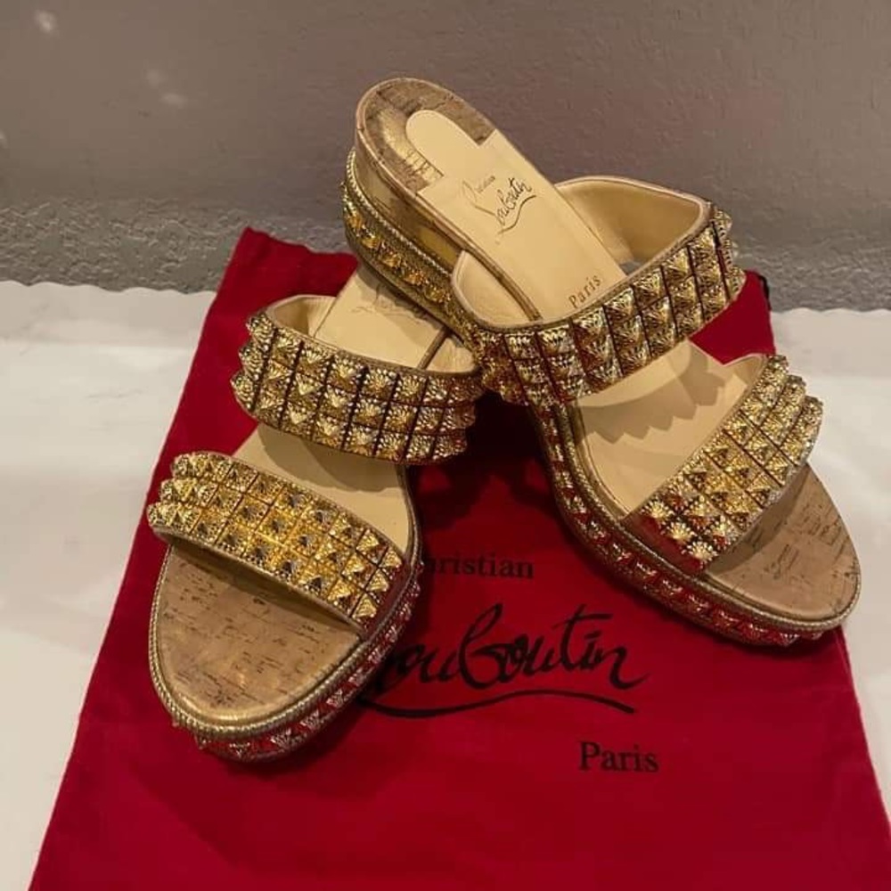 Brand New Christian Louboutin Sandals.
